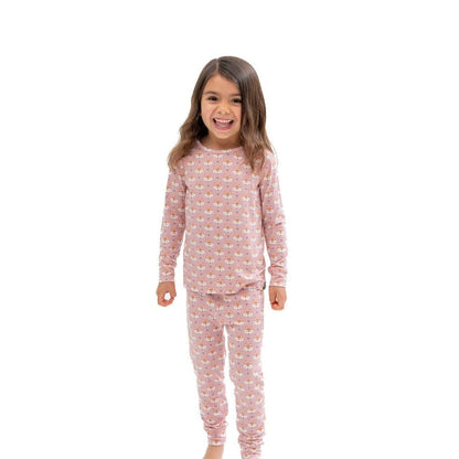 Girls Fox Lady Pajama Set