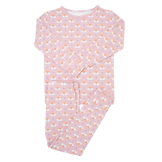 Girls Fox Lady Pajama Set