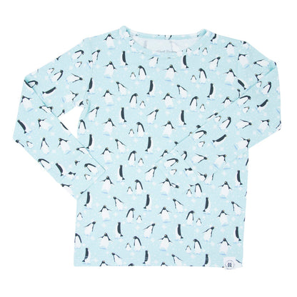 Boys Silly Penguins Pajama Set