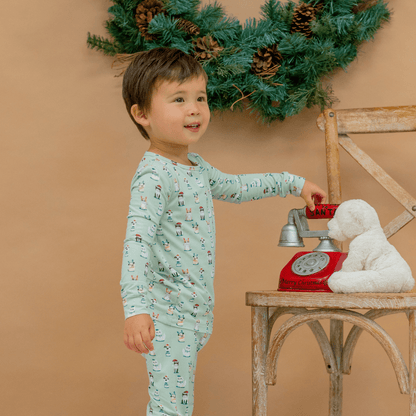 Posh Little Pet Holiday Big Kid Pajama Set