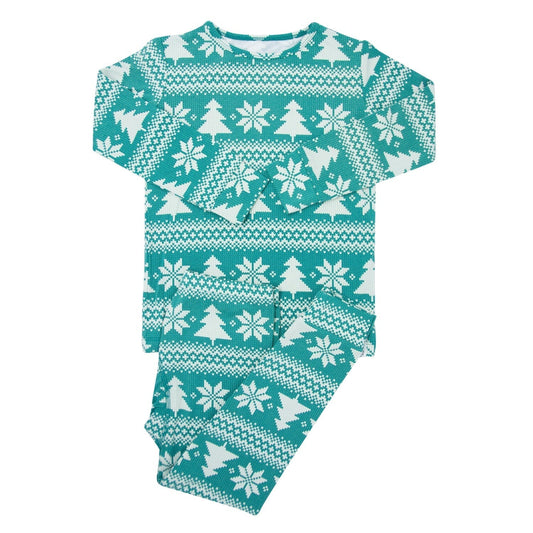 Fair Isles Trees Pajama Set