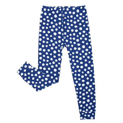 Navy Dot Kids Pajama Set