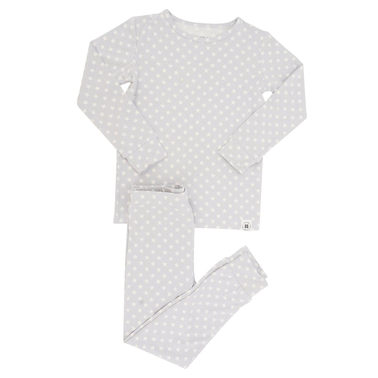 Boys Star Grey Pajama Set