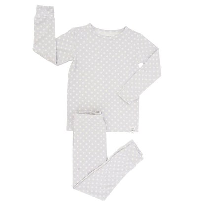 Boys Star Grey Pajama Set