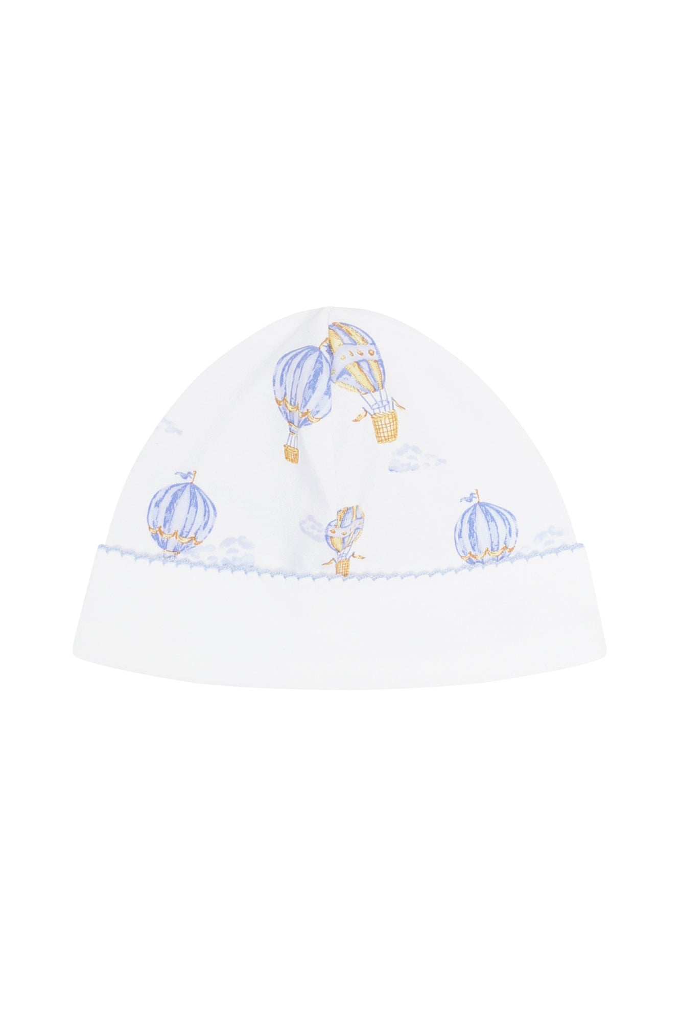 Blue Balloons Print Baby Hat - Blissfully Lavender BoutiqueNella Pima