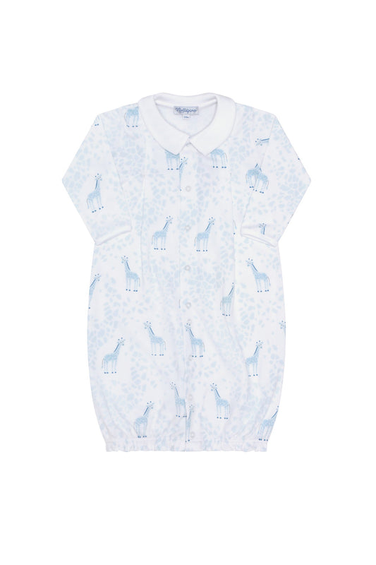Blue Giraffe Print Converter Gown - Blissfully Lavender BoutiqueNella Pima