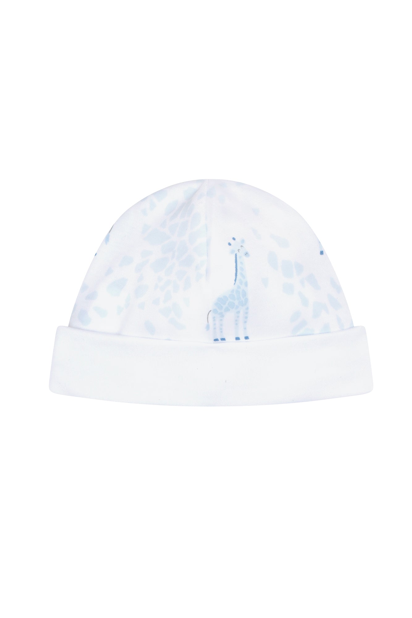 Blue Giraffe Print Hat - Blissfully Lavender BoutiqueNella Pima