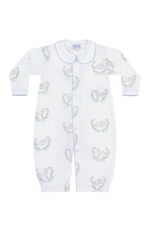 Blue Lamb Print Converter Gown - Blissfully Lavender BoutiqueNella Pima