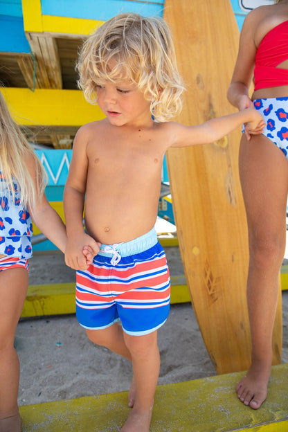 Boys Bluefin Bay Swim Trunks - Blissfully Lavender BoutiqueBlueberry Bay