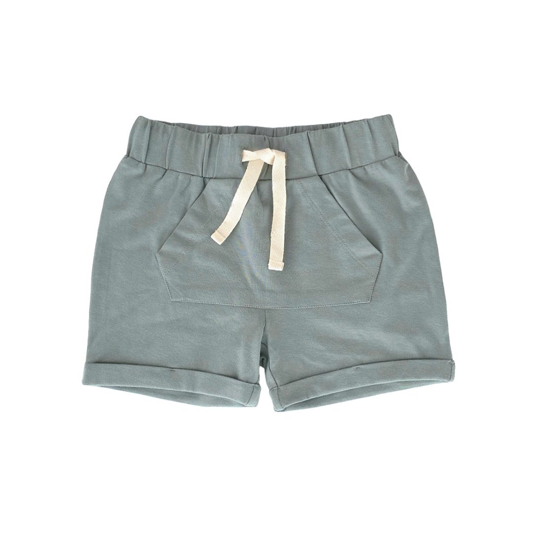 Boys Bluegrass Kangaroo Jersey Shorts - Blissfully Lavender BoutiqueCity Mouse