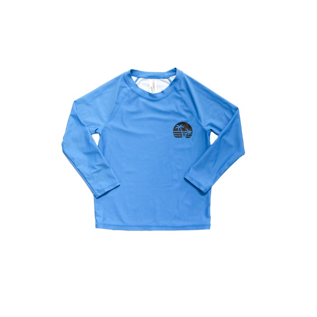 Boys Cedar Beach Rash Guard - Blissfully Lavender BoutiqueBlueberry Bay