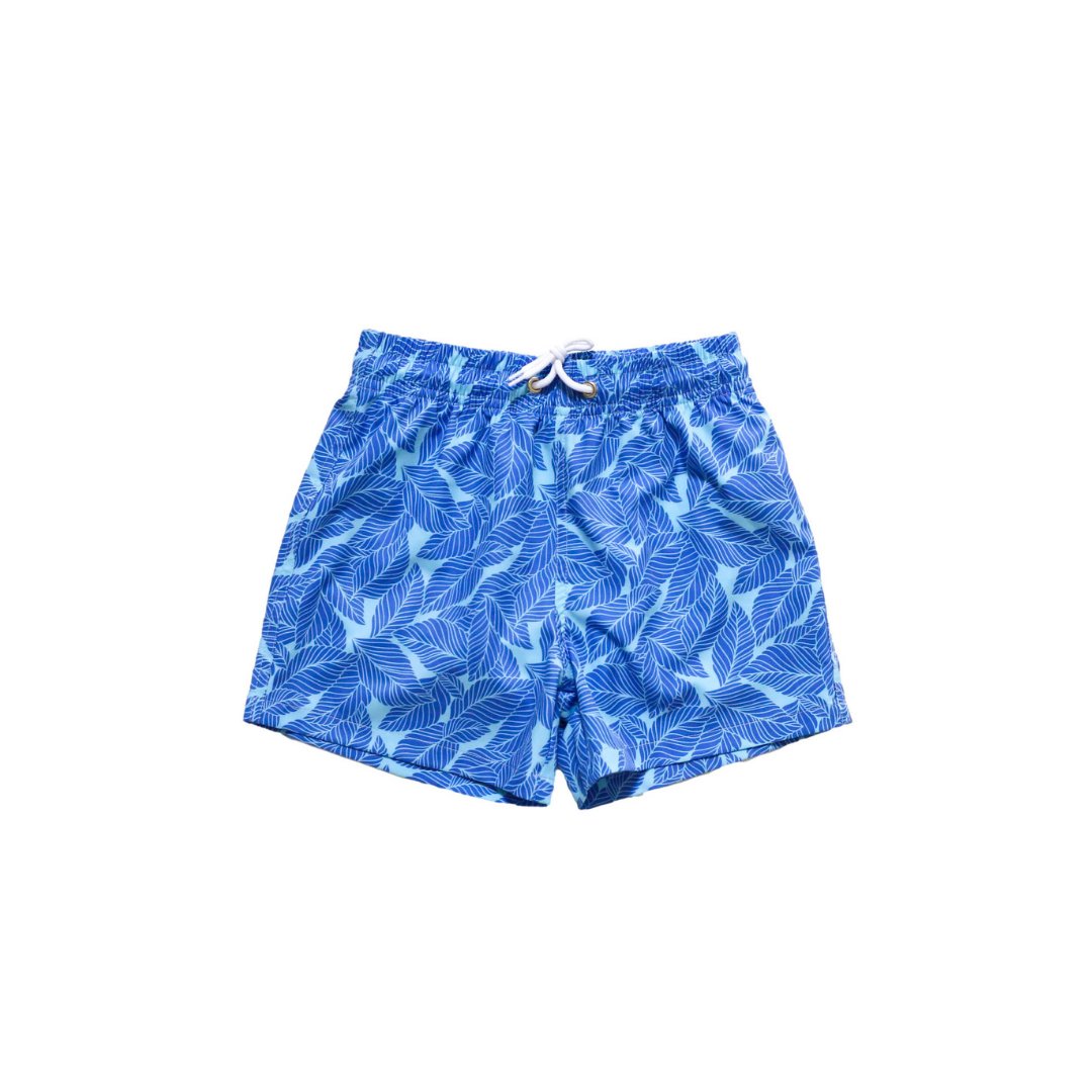 Boys Coconut Cottage Swim Trunks - Blissfully Lavender BoutiqueBlueberry Bay