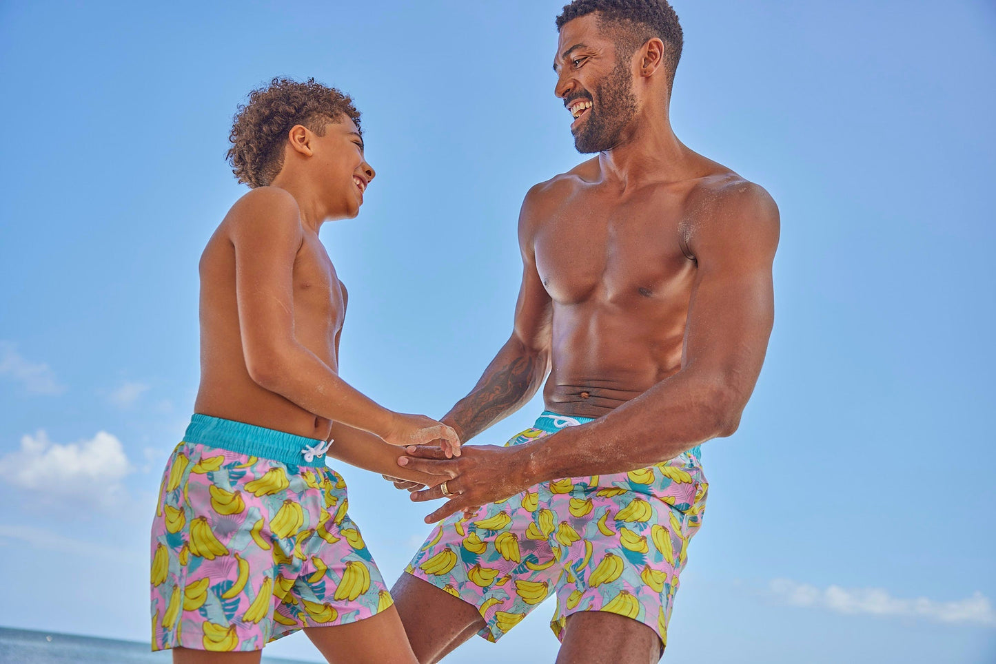 Boys Copa Banana Swim Trunks - Blissfully Lavender BoutiqueBlueberry Bay