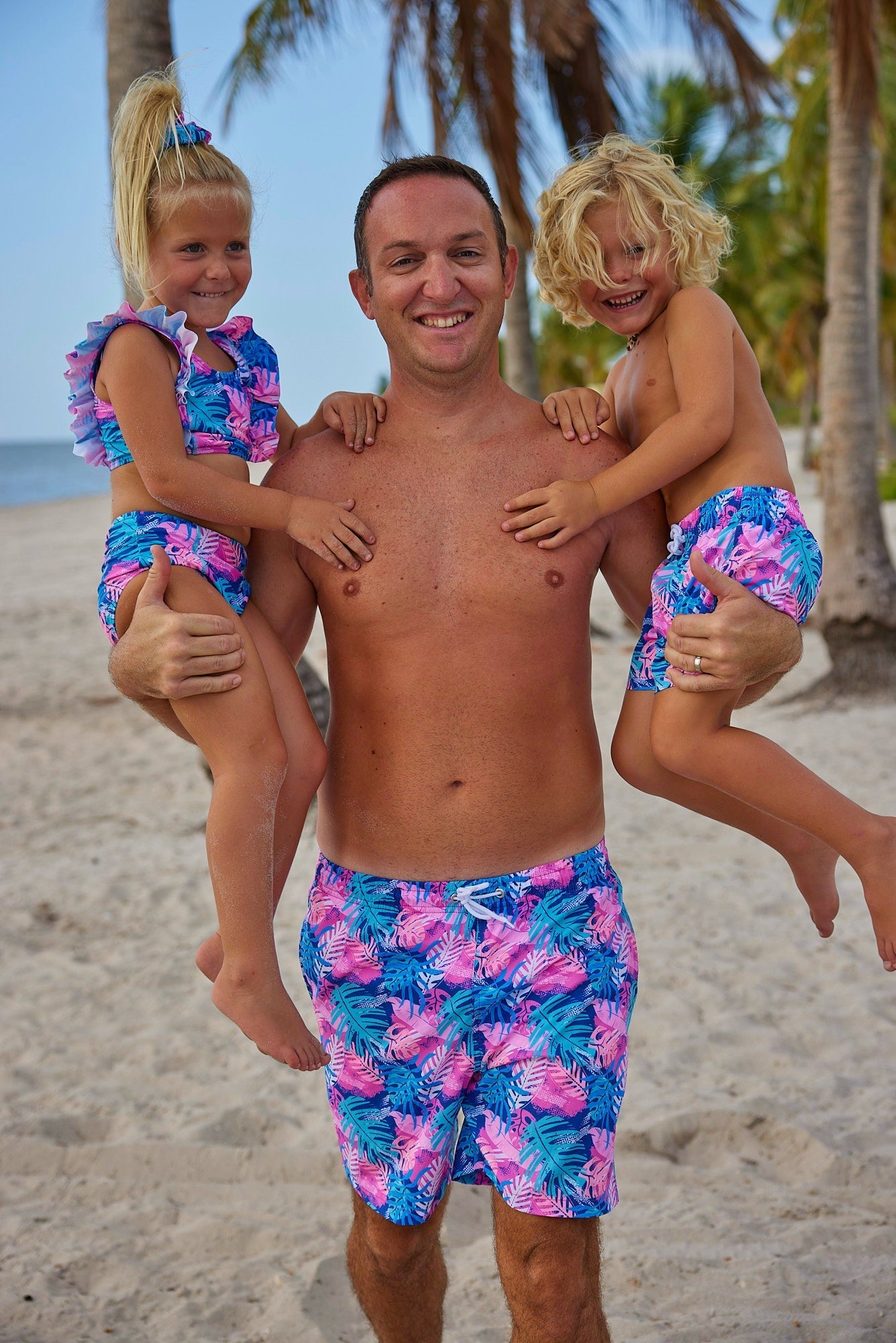 Boys Dune Digs Swim Trunks - Blissfully Lavender BoutiqueBlueberry Bay