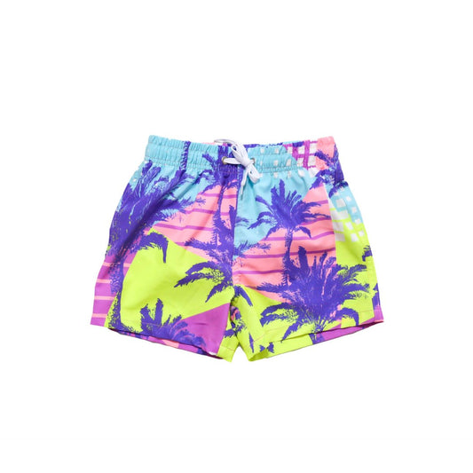 Boys Goodtime Palms Swim Trunks - Blissfully Lavender BoutiqueBlueberry Bay