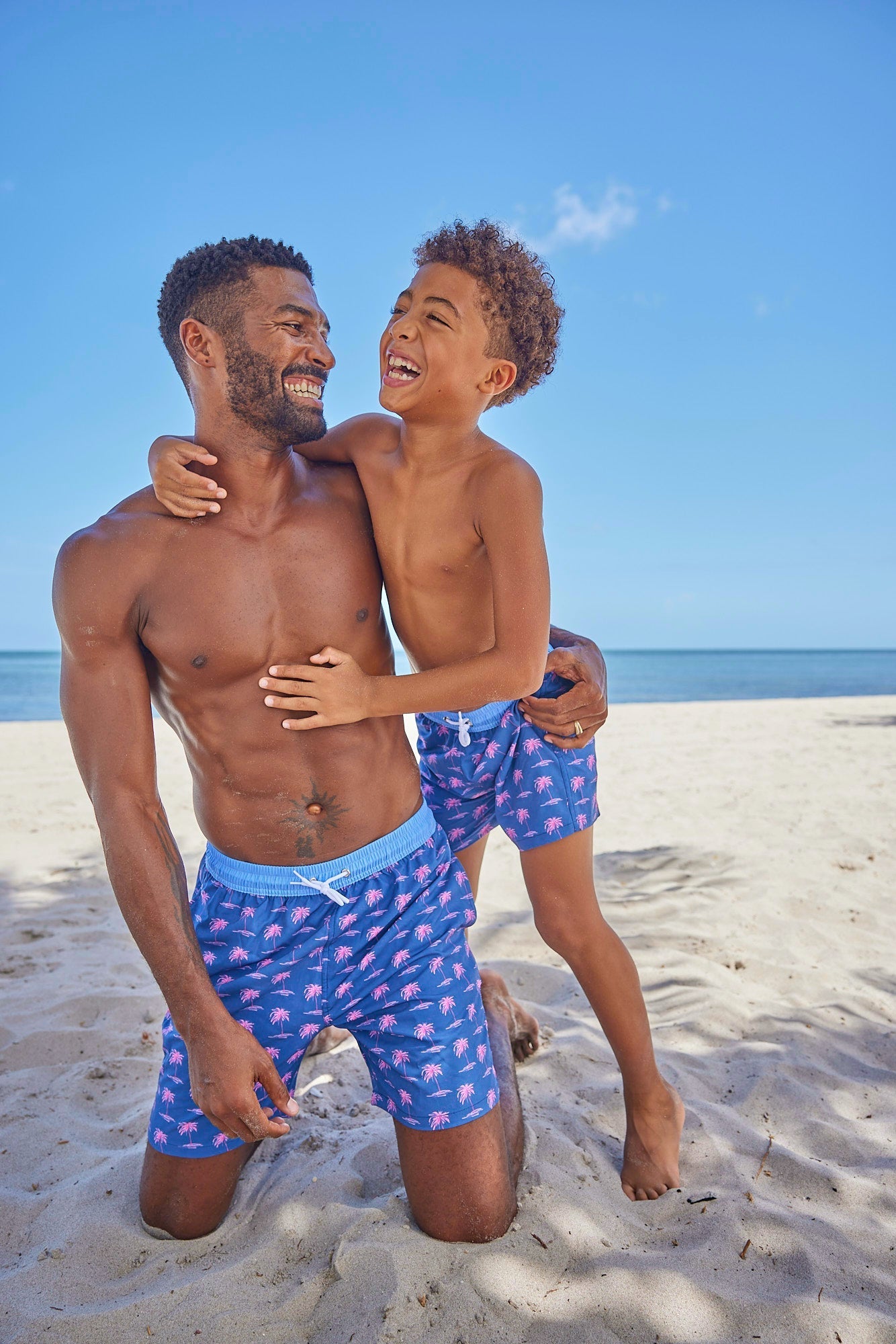 Boys High Tide Swim Trunks - Blissfully Lavender BoutiqueBlueberry Bay