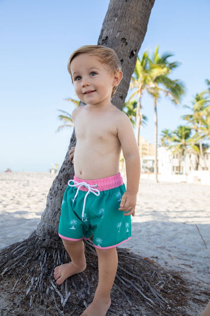 Boys Kapalia Bay Swim Trunks - Blissfully Lavender BoutiqueBlueberry Bay