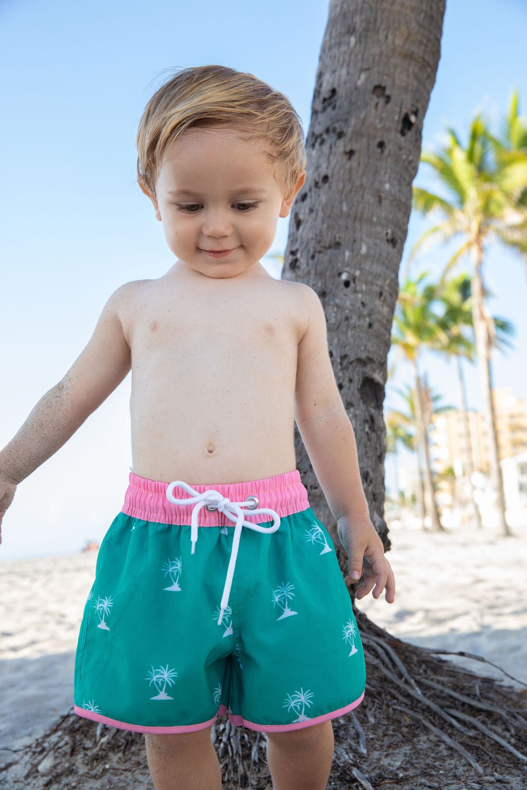 Boys Kapalia Bay Swim Trunks - Blissfully Lavender BoutiqueBlueberry Bay