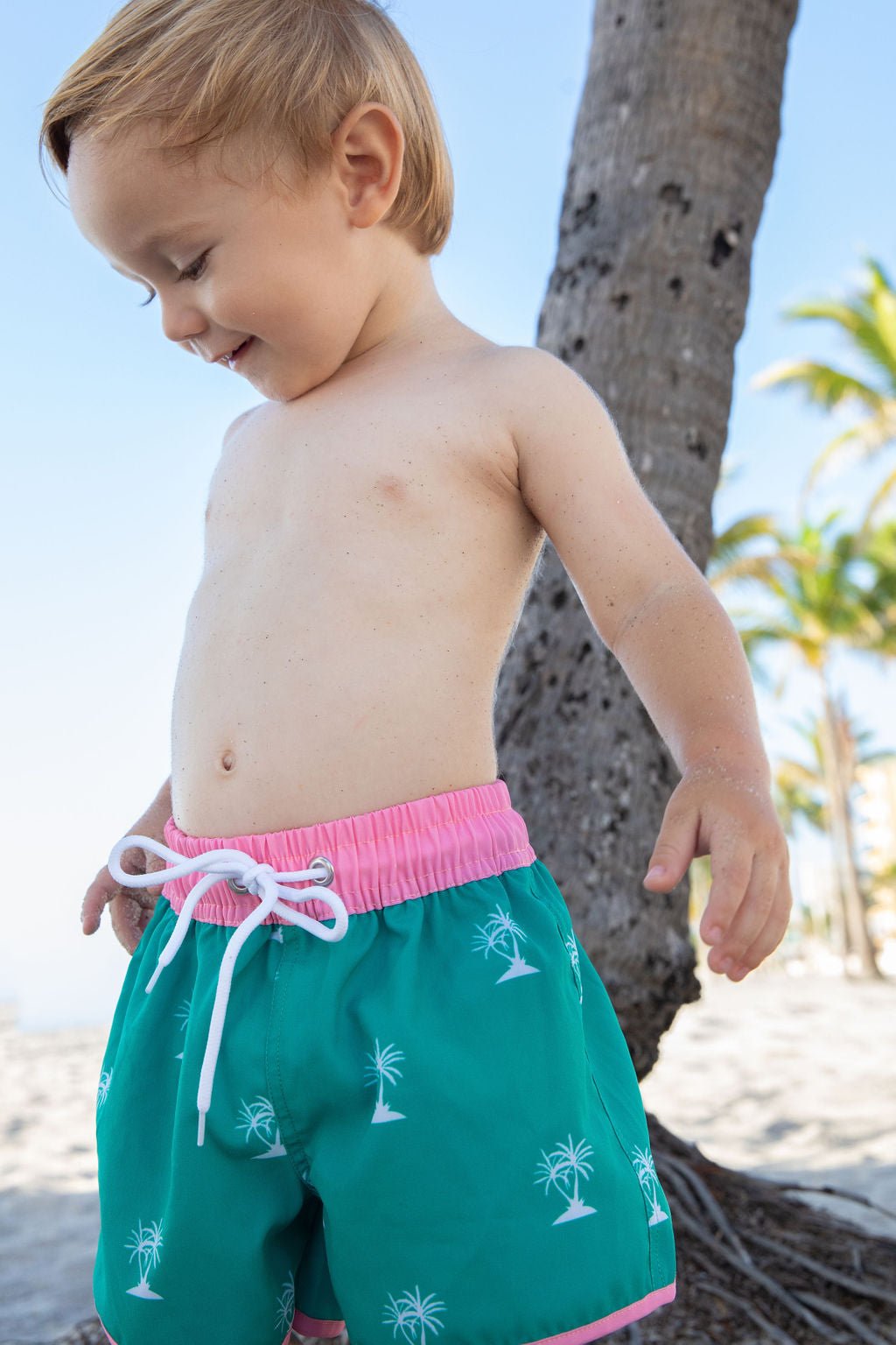 Boys Kapalia Bay Swim Trunks - Blissfully Lavender BoutiqueBlueberry Bay