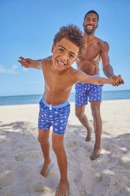 Boys Oyster Bay Swim Trunks - Blissfully Lavender BoutiqueBlueberry Bay