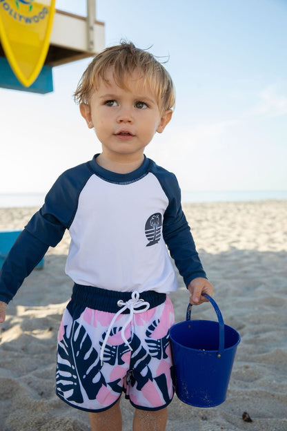 Boys’ Southern Comfort Rash Guard - Blissfully Lavender BoutiqueBlueberry Bay