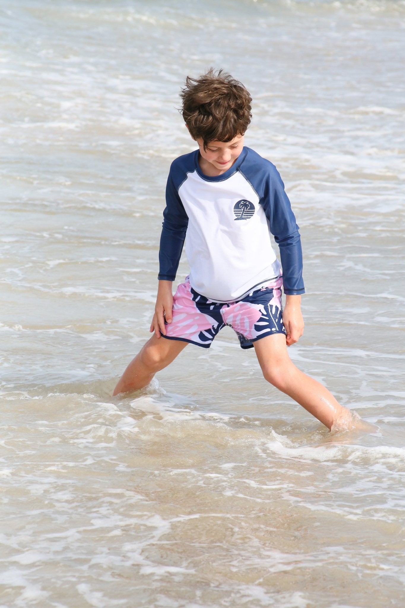 Boys’ Southern Comfort Rash Guard - Blissfully Lavender BoutiqueBlueberry Bay