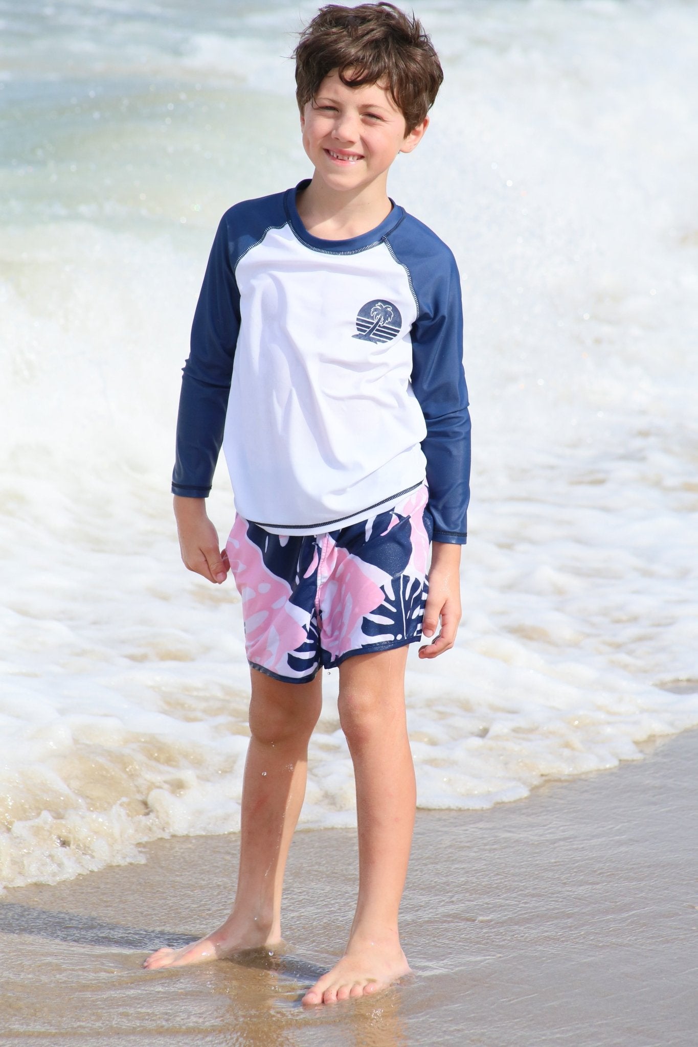 Boys’ Southern Comfort Rash Guard - Blissfully Lavender BoutiqueBlueberry Bay