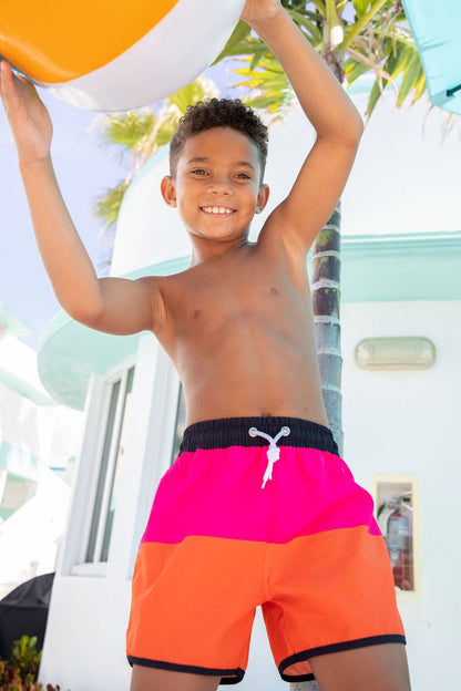 Boys Summer Heron Trunks - Blissfully Lavender BoutiqueBlueberry Bay