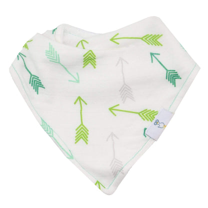 Brother and Arrows Muslin + Terry Cloth Bib Set - 2 Pack - Blissfully Lavender BoutiqueGoosewaddle® | Newborn Baby Blankets Toys Teethers Bibs & More