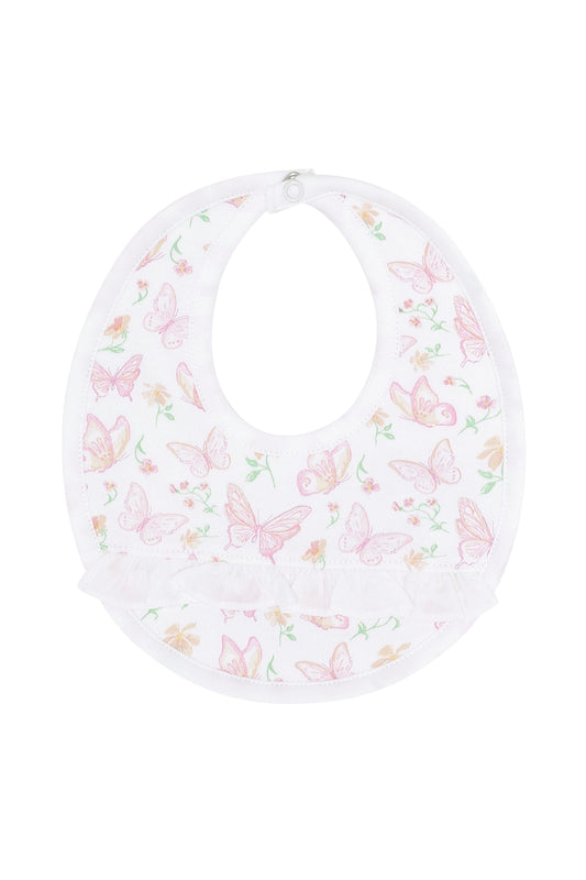 Butterflies Print Bib - Blissfully Lavender BoutiqueNella Pima