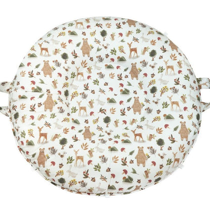 Cedar Sage Round Floor Pillow Cushion - Blissfully Lavender BoutiqueGoosewaddle® | Newborn Baby Blankets Toys Teethers Bibs & More