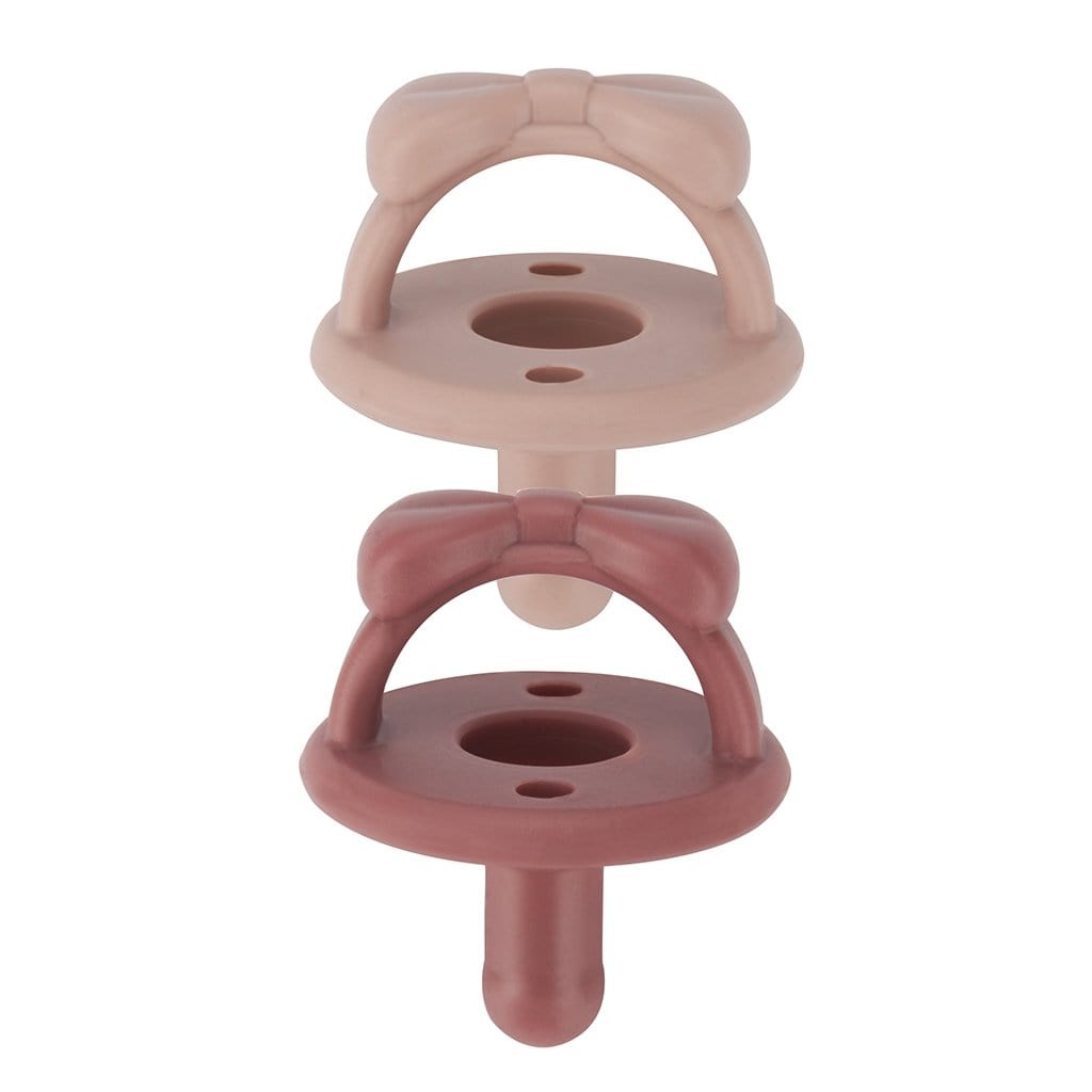 Clay + Rosewood Sweetie Soother™ Pacifier Set - Blissfully Lavender BoutiqueItzy Ritzy