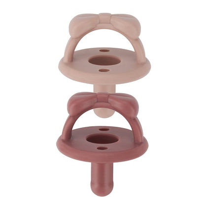 Clay + Rosewood Sweetie Soother™ Pacifier Set - Blissfully Lavender BoutiqueItzy Ritzy