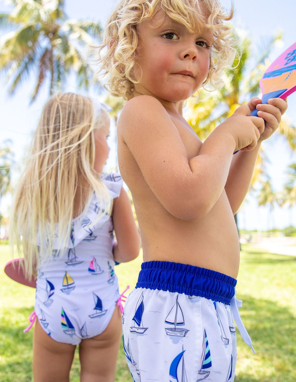 Coastal Soul One Piece Swimsuit - Blissfully Lavender BoutiqueBlueberry Bay