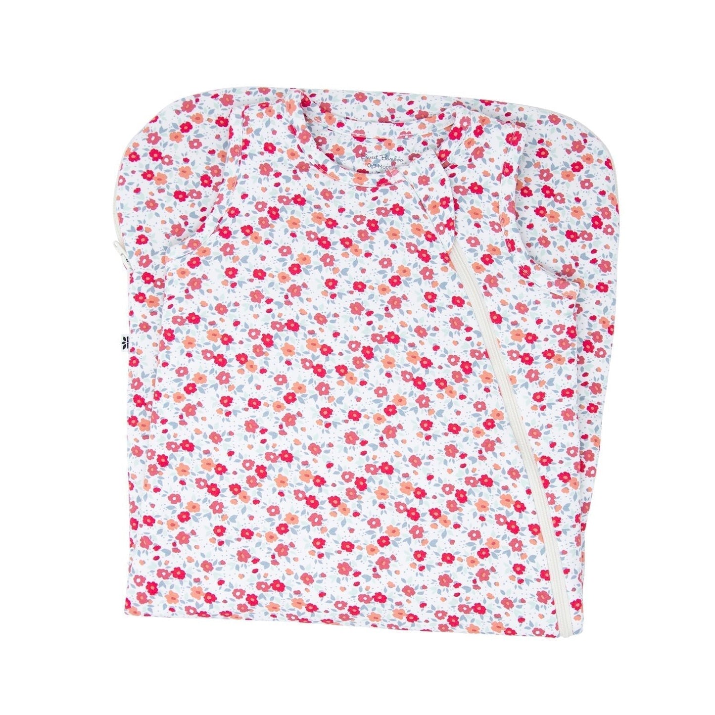 Crimson Floral 1.5 TOG Baby Sleep Sack - Blissfully Lavender BoutiqueSweet Bamboo