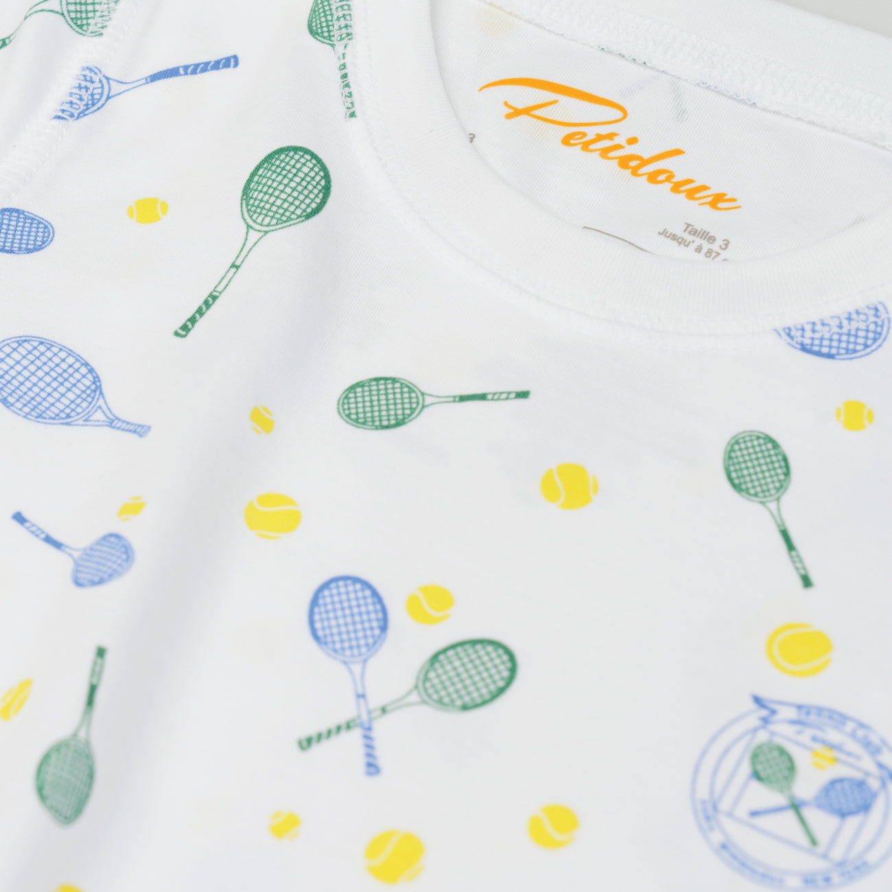 Fifteen Love Tennis Pima Cotton Pajama Set