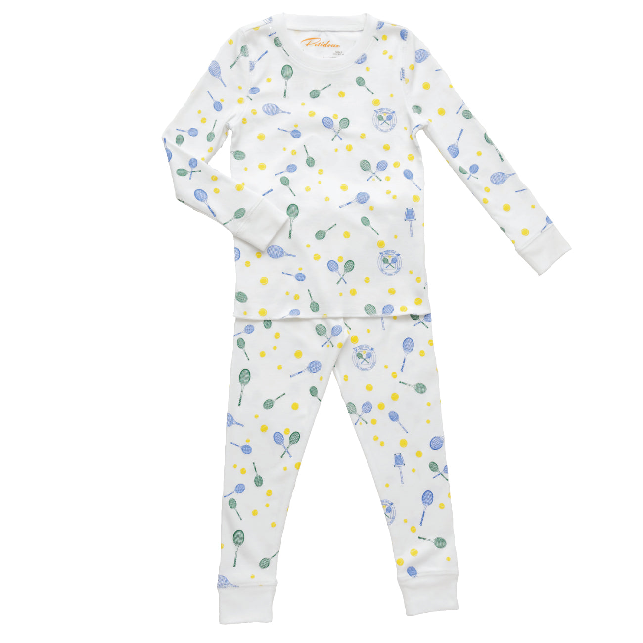 Fifteen Love Tennis Pima Cotton Pajama Set