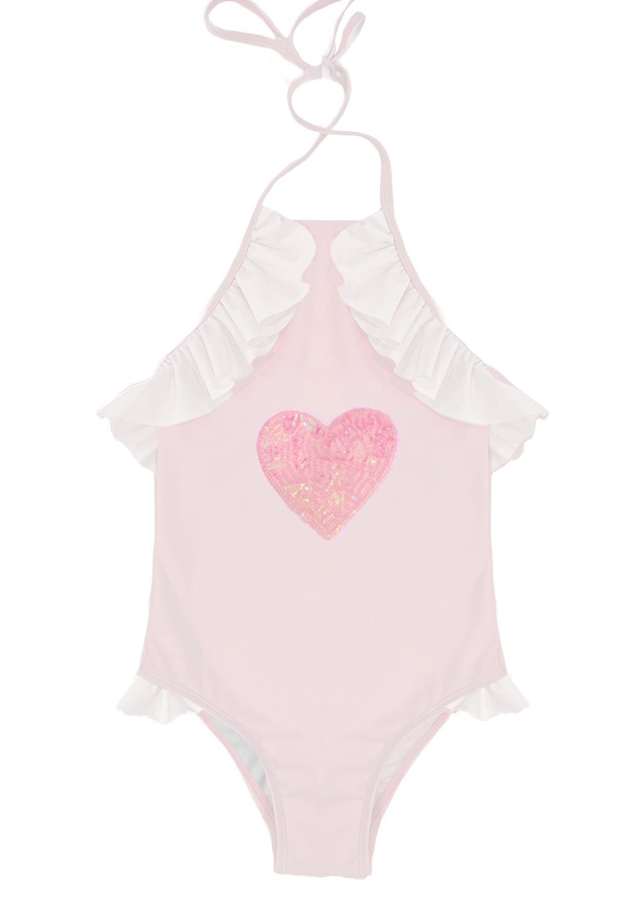 Girl Pink Heart One - Piece Swimsuit - Blissfully Lavender BoutiqueStella Cove