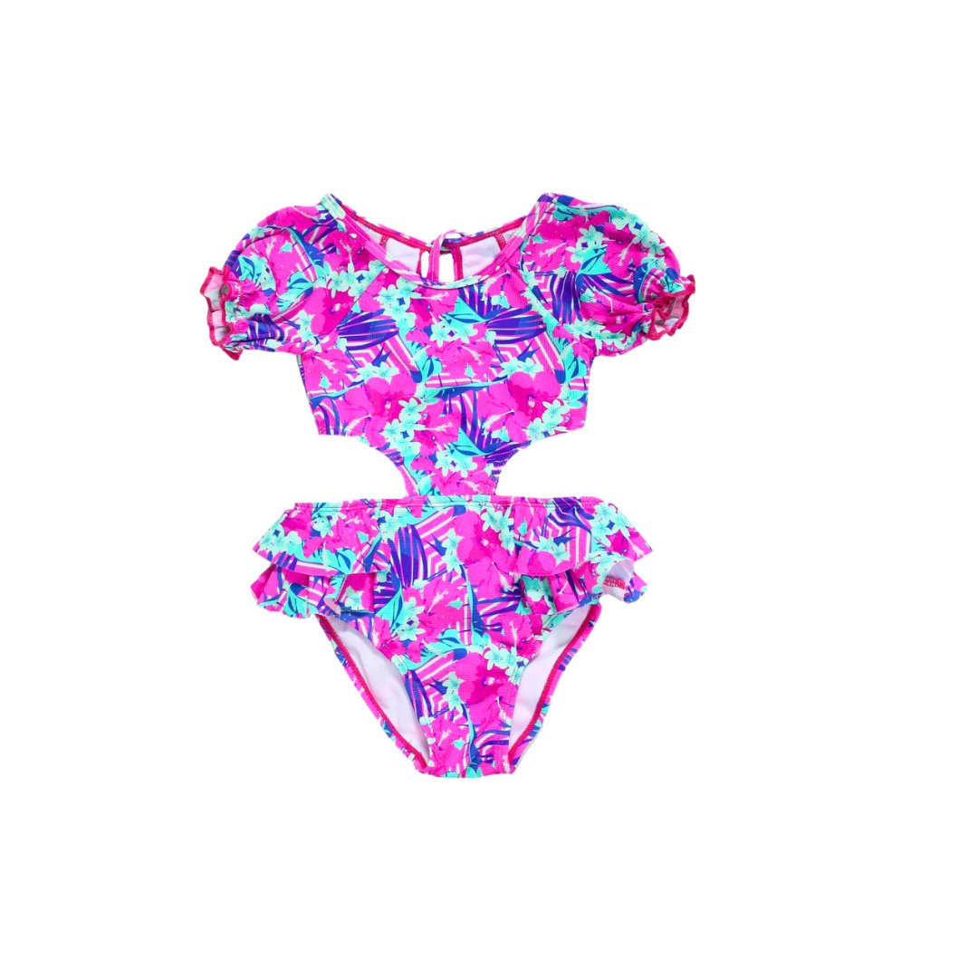 Girls Arundel One Piece Swimsuit - Blissfully Lavender BoutiqueBlueberry Bay