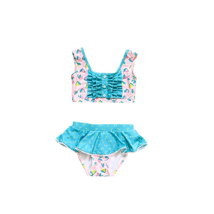 Girls Bahama Breeze Two Piece Swimsuit - Blissfully Lavender BoutiqueBlueberry Bay