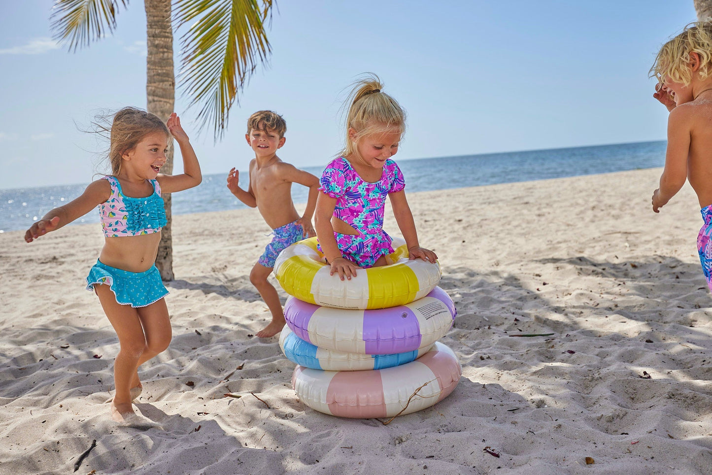 Girls Bahama Breeze Two Piece Swimsuit - Blissfully Lavender BoutiqueBlueberry Bay