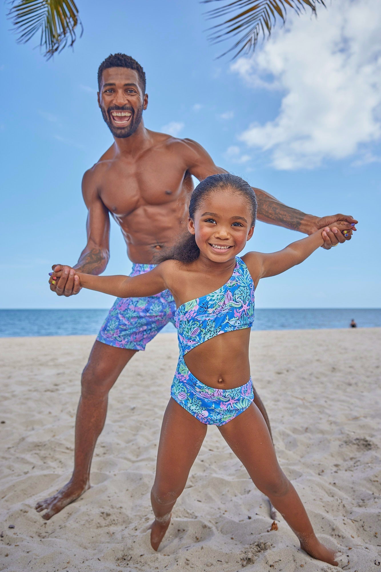 Girls Bermuda Urchin One Piece Swimsuit - Blissfully Lavender BoutiqueBlueberry Bay