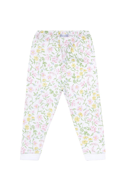 Girls Berry Wildflowers Pajamas - Blissfully Lavender BoutiqueNella Pima