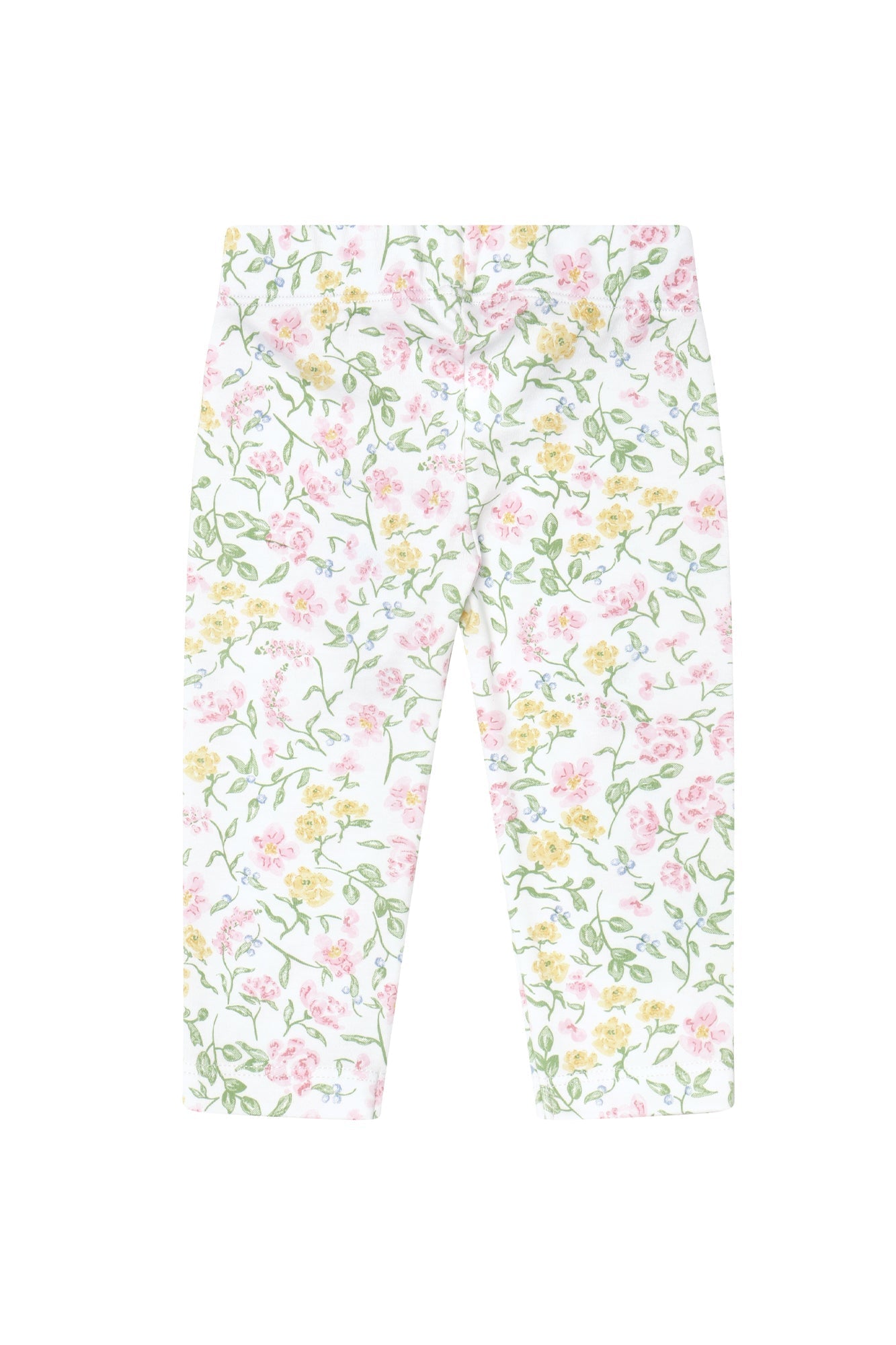 Girls Berry Wildflowers Pima Cotton Legging - Blissfully Lavender BoutiqueNella Pima