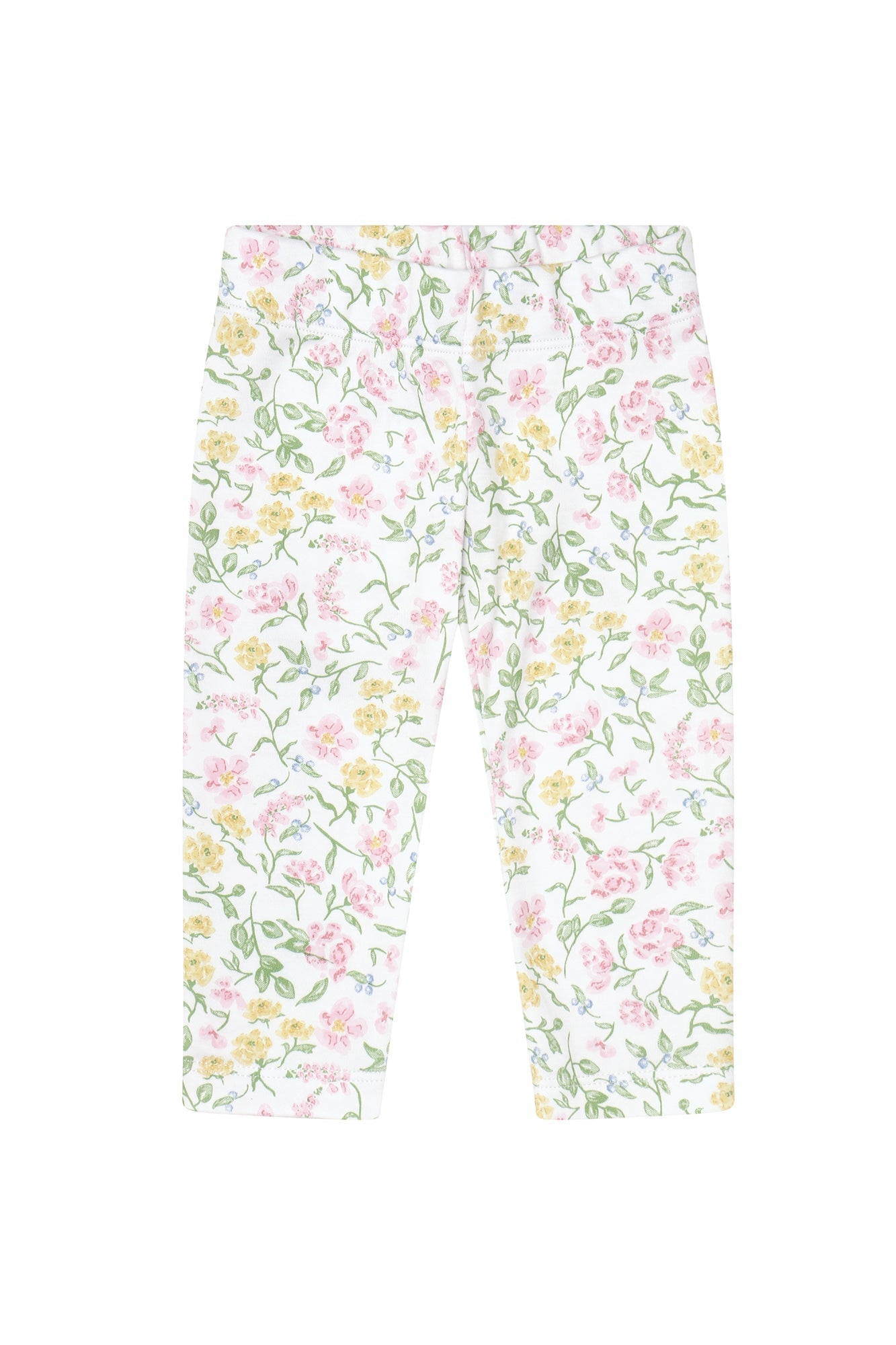 Girls Berry Wildflowers Pima Cotton Legging - Blissfully Lavender BoutiqueNella Pima