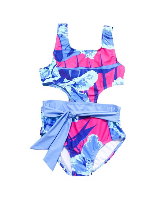 Girls Cape Juniper One Piece Swimsuit - Blissfully Lavender BoutiqueBlueberry Bay Swim