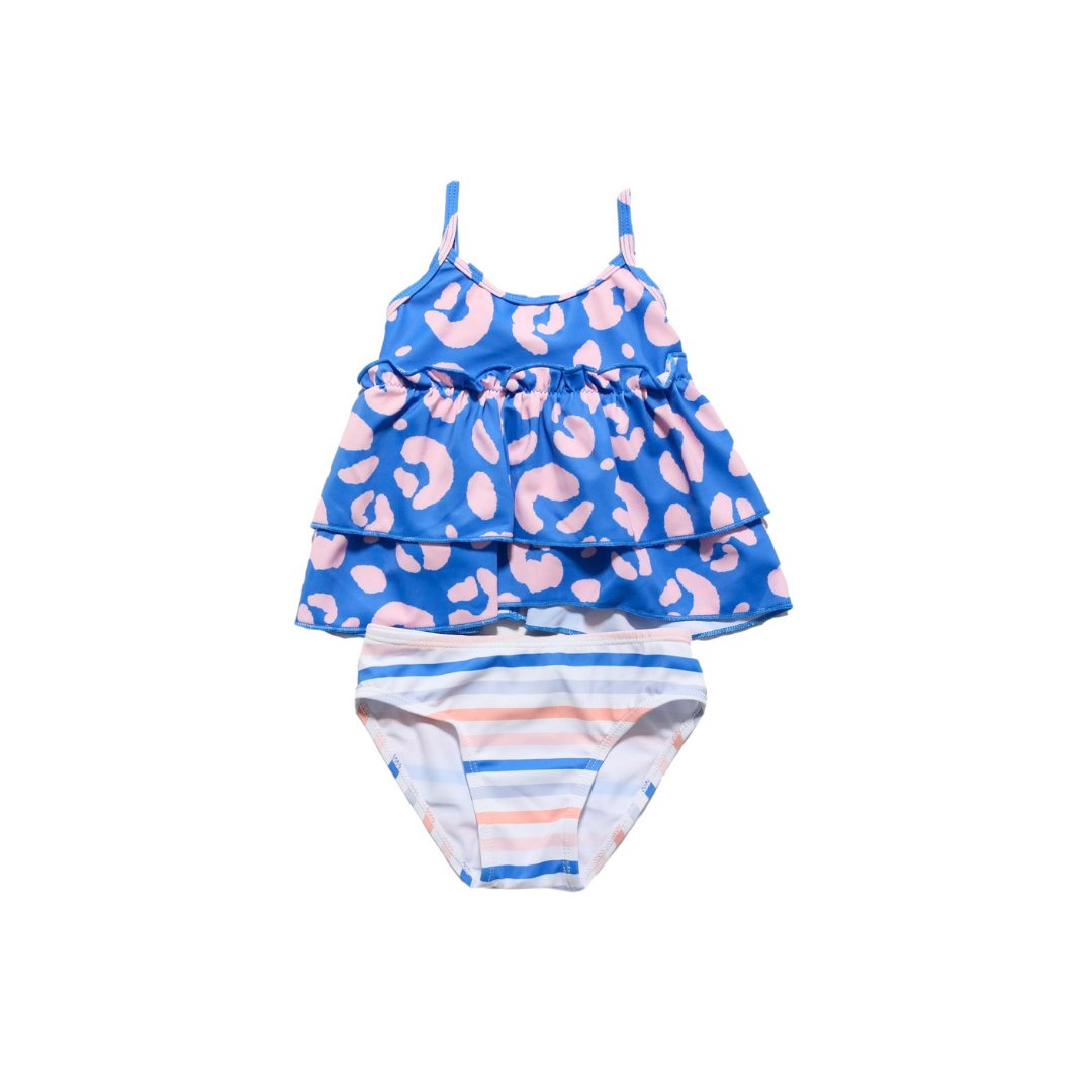 Girls Crowne Caribbean Two Piece Swimsuit - Blissfully Lavender BoutiqueBlueberry Bay