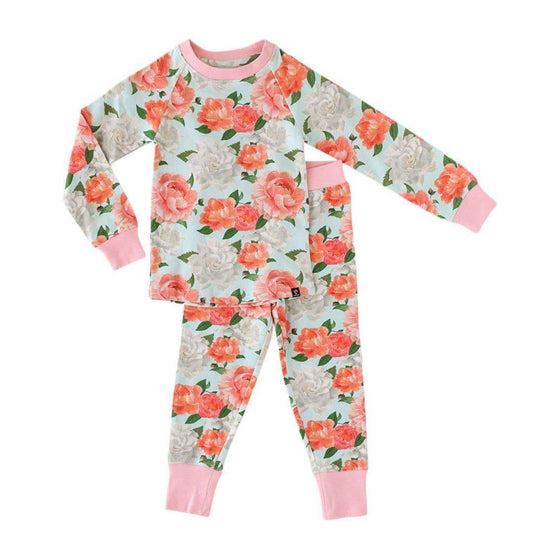 Girls Lola & Taylor Pajama Set - Blissfully Lavender BoutiqueTiny Trendsetter Inc.