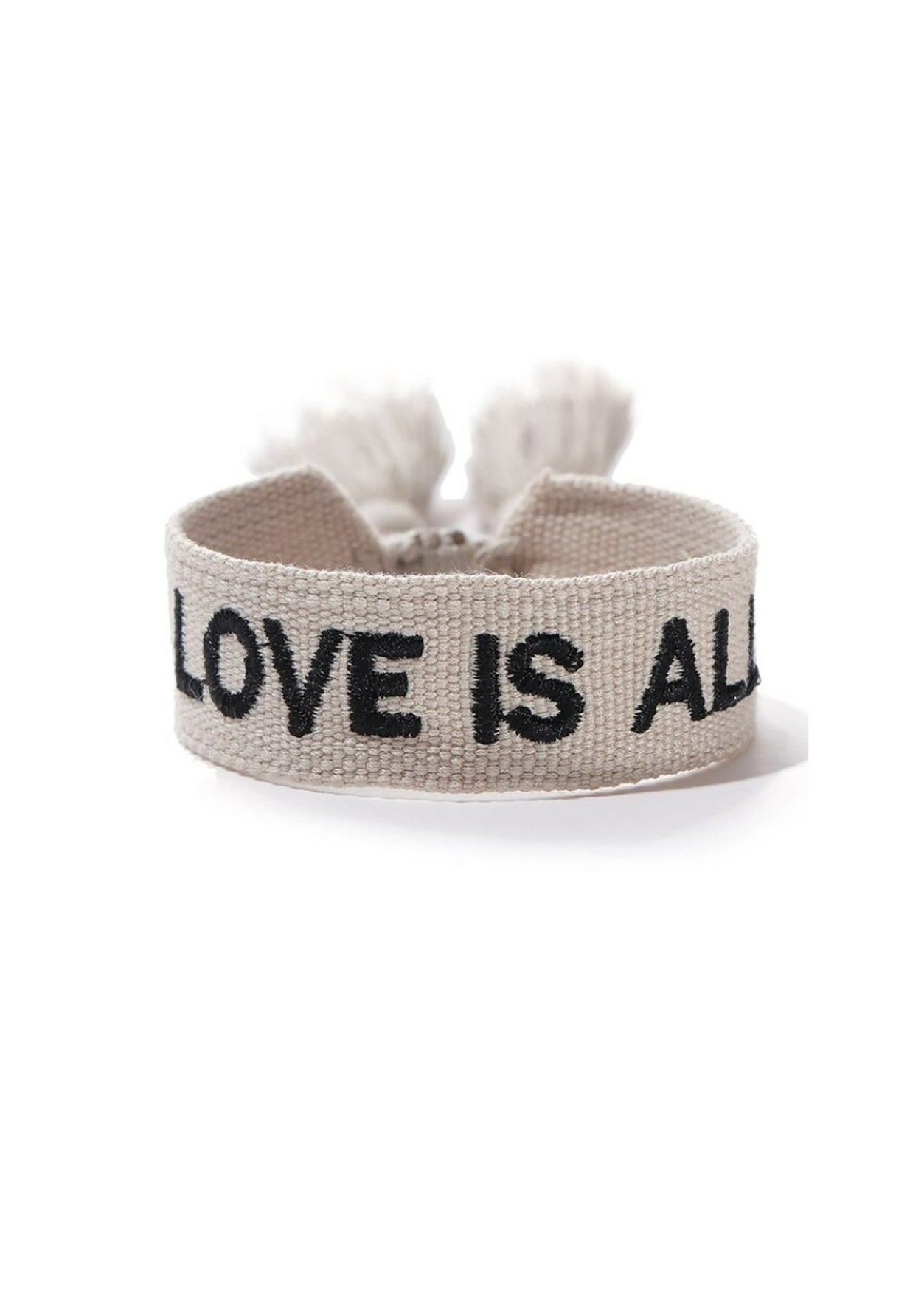 Girls "Love is All" Wristband - Blissfully Lavender BoutiqueStella Cove