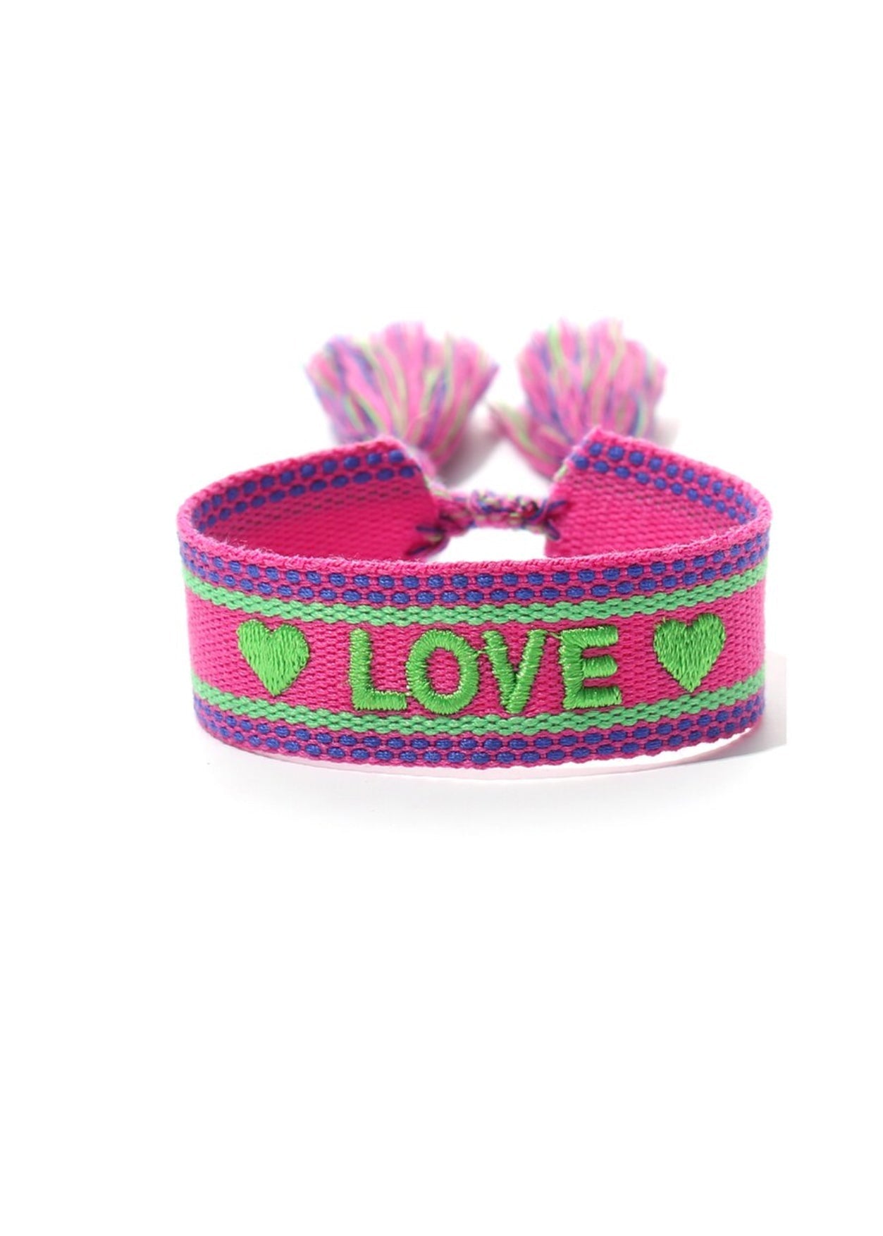 Girls "Love" Neon Wristband - Blissfully Lavender BoutiqueStella Cove